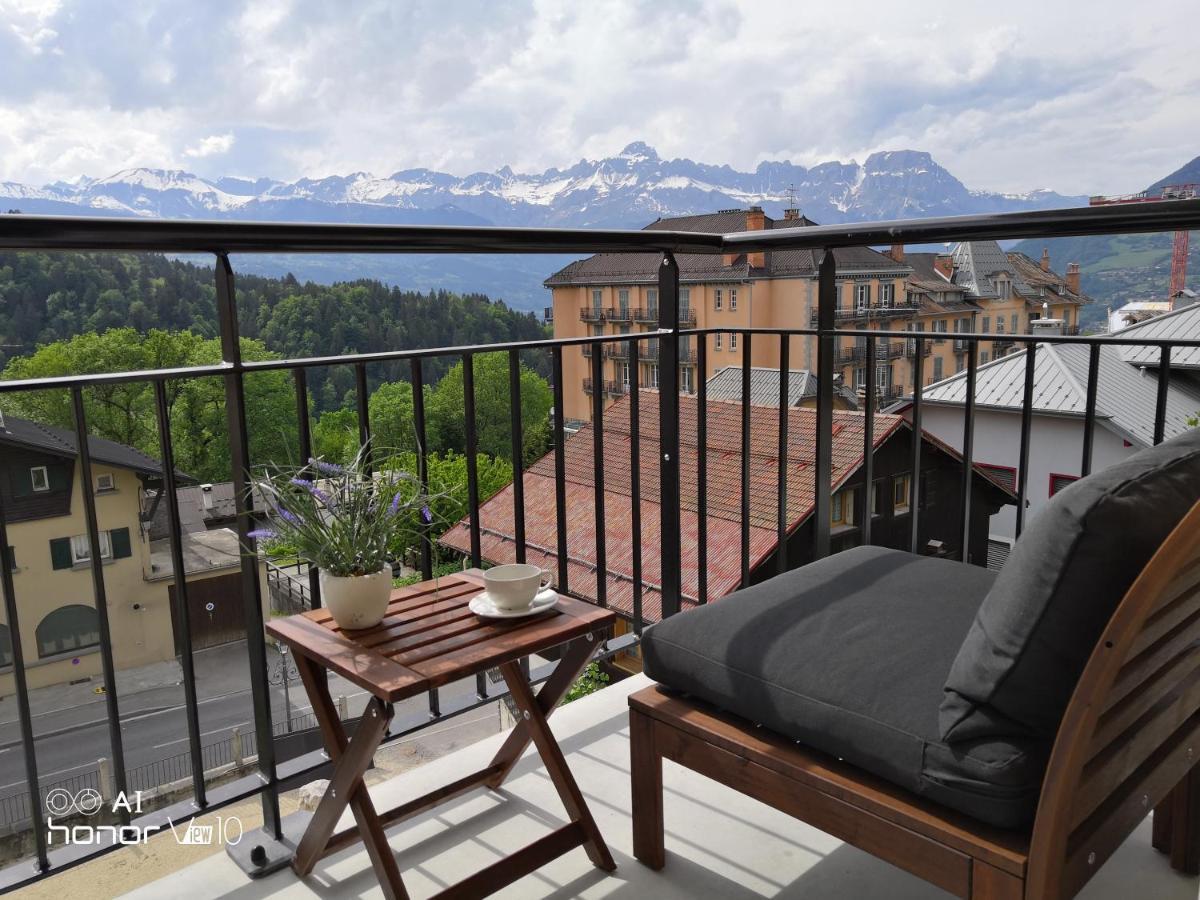 Le Balcon Des Aravis Appartement Saint-Gervais-les-Bains Buitenkant foto